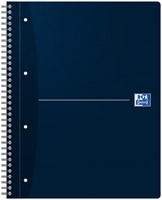 Collegeblok Oxford Office Essential A4+ lijn 4gaats 180pag 80gr ass-2