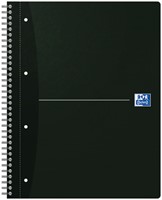 Collegeblok Oxford Office Essential A4+ lijn 4gaats 180pag 80gr ass-3
