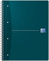 Collegeblok Oxford Office Essential A4+ lijn 4gaats 180pag 80gr ass-2