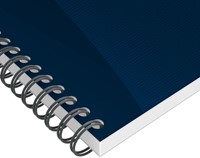 Collegeblok Oxford Office Essential A4+ lijn 4gaats 180pag 80gr ass-4