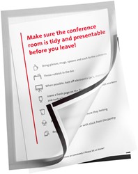 Frame Quantore zelfklevend A4 zilver 2 Stuk