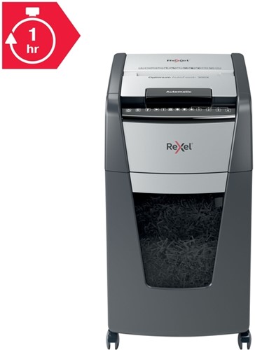 Papiervernietiger Rexel Optimum Auto+ 300X P4 snippers 4x26mm-3