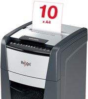 Papiervernietiger Rexel Optimum Auto+ 300X P4 snippers 4x26mm-6