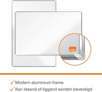 Whiteboard Nobo Premium Plus 90x120cm emaille-9