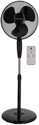 Statiefventilator BRASQ met remote Ø 40cm zwart
