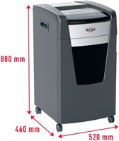 Papiervernietiger Rexel Momentum Extra XP516+ snippers 2x15mm-20