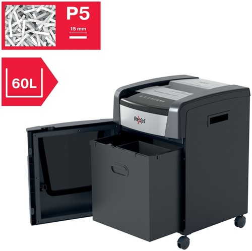 Papiervernietiger Rexel Momentum Extra XP514+ snippers 2x15mm-5