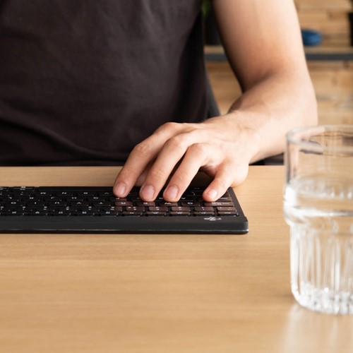 Toetsenbord R-Go Ergonomisch Compact Break QWERTY zwart-5