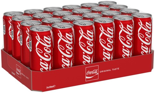 Frisdrank Coca Cola Regular blik 330ml-3