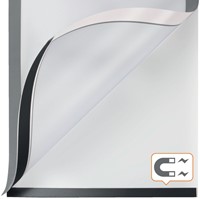 Infokader Nobo zelfklevend A4 zilver 2 stuks 2 Stuk-5