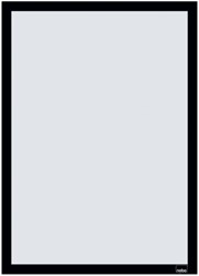 Infokader Nobo zelfklevend A3 zwart  2 stuks 2 Stuk