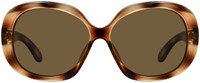 Zonnebril Montana met bruin gepolariseerd glas glans demi