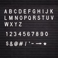 Letterbord IEZZY 60x80cm zwart hout-3