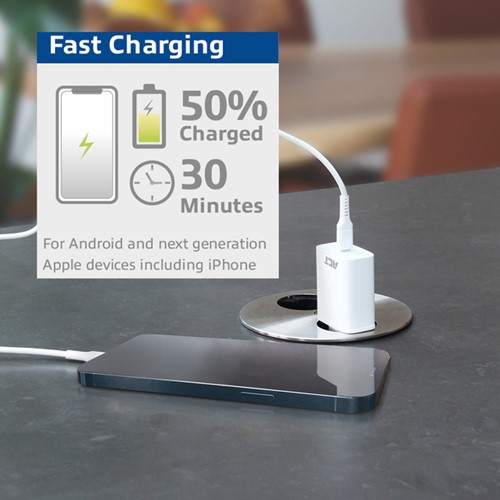 Oplader ACT USB-C 1-poort 20W Power Delivery-2