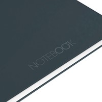 Spiraalblok Oxford International Notebook A4+ lijn 160 pagina's zwart-1