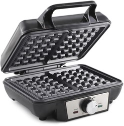 Wafelijzer  Tomado voor 2 wafels zwart 1 Stuk