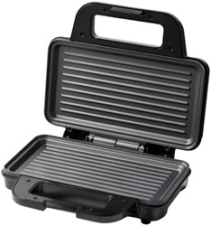 Panini grill Tomado zwart RVS 1 Stuk