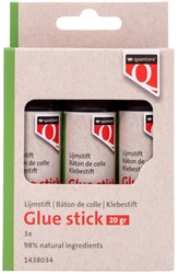 Lijmstift Quantore eco 3x20gr blister