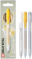 Gelschrijver Sakura Gelly Roll Special 08 klikfunctie set à 3 goud-1