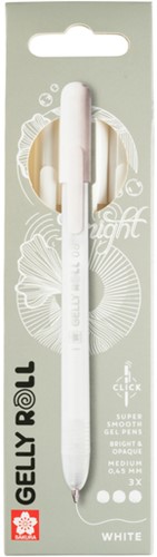 Gelschrijver Sakura Gelly Roll Classic 08 klikfunctie set à 3  wit-2