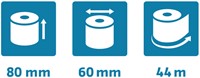 Telrol Exacompta 80mmx44m kern Ø12mm SafeContact thermisch-1