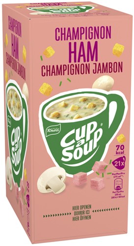 Cup-a-Soup Knorr champignon ham 21x175ml-2