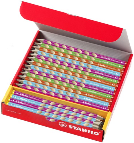 Potlood STABILO Easygraph S assorti 325 HB classpack à 48 stuks-7