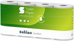 Toiletpapier Satino MT1 Comfort 2-laags 400 vel wit 067490