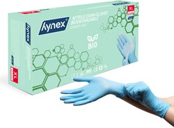 Handschoen Hynex nitril Bio XL blauw 3.5gr  100 Stuk