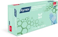 Handschoen Hynex nitril Bio XL blauw 3.5gr  100 Stuk-2