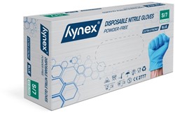 Handschoen Hynex nitril S blauw 5gr extra sterk 100 Stuk