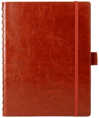 Notitieboek Multo Hannibal A5 cognac kunstleder