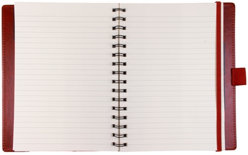 Notitieboek Multo Hannibal A5 cognac kunstleder-2