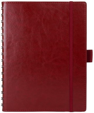 Notitieboek Multo Hannibal A5 bordeaux kunstleder