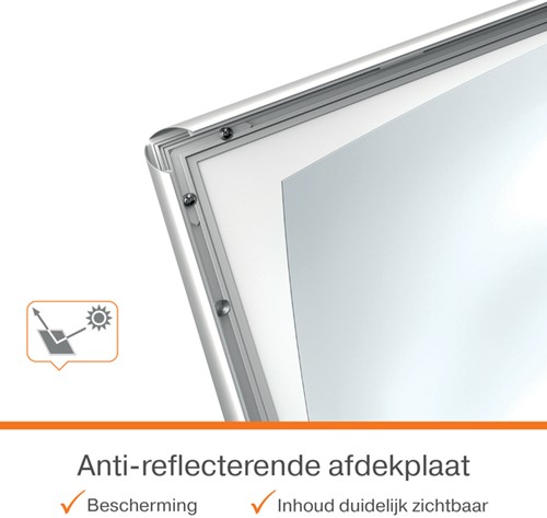 Stoepbord Nobo Essence A1 met verstekhoeken-2