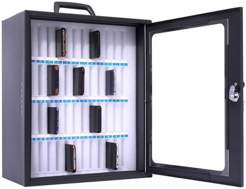 Smartphonekast Pavo koffer voor 48 stuks-3