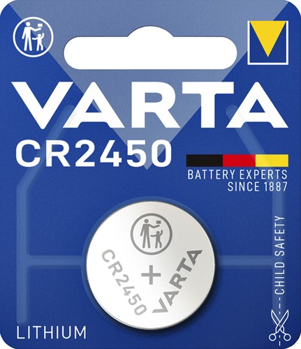 Batterij Varta CR2450 lithium 1 Stuk