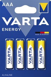 Batterij Varta Energy 4xAAA 4 Stuk