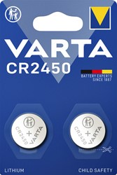Batterij Varta CR2450 3v lithium 2 Stuk