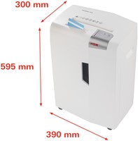 Papiervernietiger HSM shredstar X13 snippers 4x37mm-2