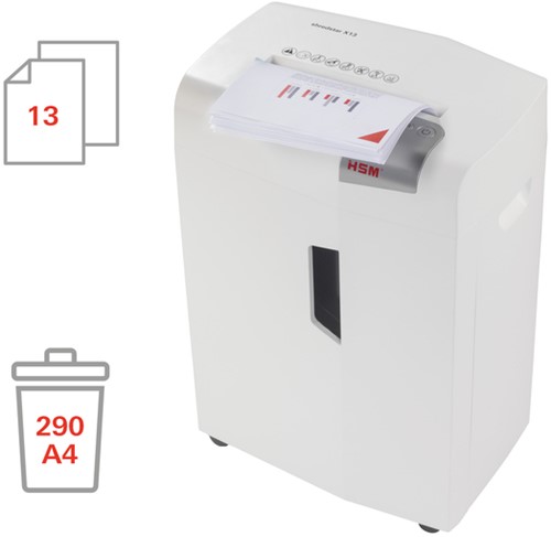 Papiervernietiger HSM shredstar X13 snippers 4x37mm-1