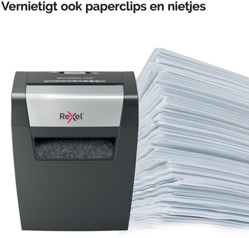 Papiervernietiger Rexel Momentum X308 snippers 5x42mm-9