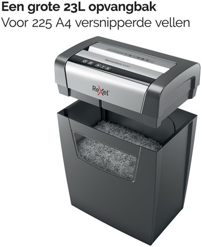 Papiervernietiger Rexel Momentum X410 snippers 4x28mm-14