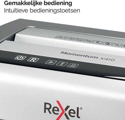 Papiervernietiger Rexel Momentum X410 snippers 4x28mm-9