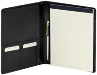 Schrijfmap van der Spek A5 buffelleer zwart 1 Stuk