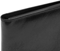 Schrijfmap van der Spek A5 buffelleer zwart 1 Stuk-3