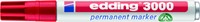 Viltstift edding 3000 rond 1.5-3mm rood-2