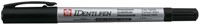Viltstift Sakura IDenti-pen multifunctioneel zwart