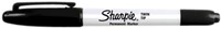 Viltstift Sharpie rond Twin tip ultra fijn & F zwart blister à 1 stuk-2