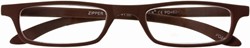 Leesbril I Need You +2.50 dpt Zipper bruin